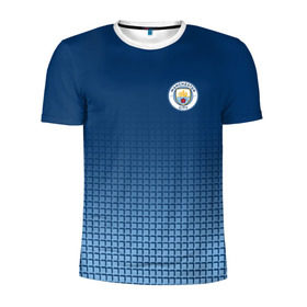 Мужская футболка 3D спортивная с принтом Manchester city 2018 #9 в городе Новоалтайск, 100% полиэстер с улучшенными характеристиками | приталенный силуэт, круглая горловина, широкие плечи, сужается к линии бедра | Тематика изображения на принте: fc | manchester city | манчестер сити | спорт | спортивные | футбол | футбольный клуб