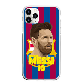 Чехол для iPhone 11 Pro матовый с принтом Lionel Messi Barcelona в городе Новоалтайск, Силикон |  | barca | barcelona | barsa | barselona | kit | leo | mesi | messi | барса | барселона | лео | лионель | меси | месси