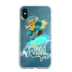 Чехол для iPhone XS Max матовый с принтом Юго повелитель порталов вакфу в городе Новоалтайск, Силикон | Область печати: задняя сторона чехла, без боковых панелей | Тематика изображения на принте: wakfu | вакфу | портал | юго
