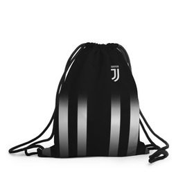 Рюкзак-мешок 3D с принтом Juventus 2018 Line в городе Новоалтайск, 100% полиэстер | плотность ткани — 200 г/м2, размер — 35 х 45 см; лямки — толстые шнурки, застежка на шнуровке, без карманов и подкладки | fc | juventus | спорт | фк | футбол | ювентус