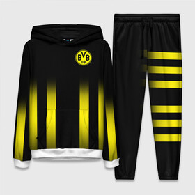 Женский костюм 3D (с толстовкой) с принтом FC Borussia 2018 Line в городе Новоалтайск,  |  | боруссия | дортмунд