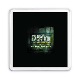 Магнит 55*55 с принтом Korn, greatest hits vol.1 в городе Новоалтайск, Пластик | Размер: 65*65 мм; Размер печати: 55*55 мм | korn | koяn | альтернативный | арвизу | гранж | грув | группа | дэвис | корн | коян | лузье | манки | метал | музыка | нюметал | панк | песни | рок | уэлч | филди | филипп | хэд | шаффер