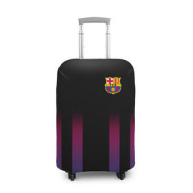 Чехол для чемодана 3D с принтом FC Barcelona Color Line в городе Новоалтайск, 86% полиэфир, 14% спандекс | двустороннее нанесение принта, прорези для ручек и колес | fc barcelona | fcb | барселона | спорт | спортивные | фк | футбол