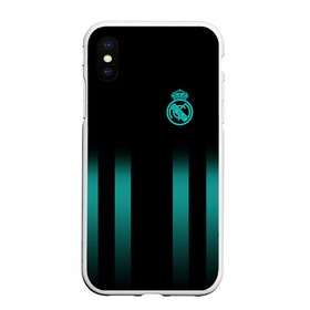 Чехол для iPhone XS Max матовый с принтом Real Madrid 2018 Line в городе Новоалтайск, Силикон | Область печати: задняя сторона чехла, без боковых панелей | fc | real madrid | реал мадрид | спорт | спортивные | фк | футбол