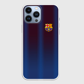 Чехол для iPhone 13 Pro Max с принтом FC Barcelona Gradient в городе Новоалтайск,  |  | Тематика изображения на принте: fc | fc barcelona | fcb | барселона | спорт | спортивные | фк | футбол