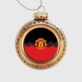 Стеклянный ёлочный шар с принтом Manchester United 2018 Paints в городе Новоалтайск, Стекло | Диаметр: 80 мм | fc | manchester united | манчестер юнайтед | спорт | спортивные | фк | футбол