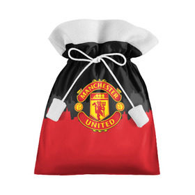 Подарочный 3D мешок с принтом Manchester United 2018 Paints в городе Новоалтайск, 100% полиэстер | Размер: 29*39 см | fc | manchester united | манчестер юнайтед | спорт | спортивные | фк | футбол