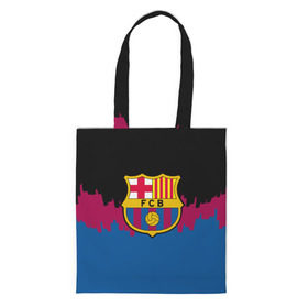 Сумка 3D повседневная с принтом FC Barcelona 2018 Paints в городе Новоалтайск, 100% полиэстер | Плотность: 200 г/м2; Размер: 34×35 см; Высота лямок: 30 см | fc | manchester united | манчестер юнайтед | спорт | спортивные | фк | футбол