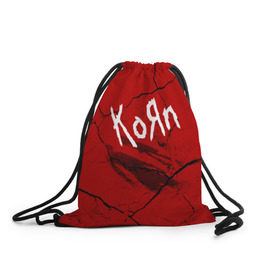 Рюкзак-мешок 3D с принтом Korn в городе Новоалтайск, 100% полиэстер | плотность ткани — 200 г/м2, размер — 35 х 45 см; лямки — толстые шнурки, застежка на шнуровке, без карманов и подкладки | korn | koяn | альтернативный | арвизу | гранж | грув | группа | дэвис | корн | коян | лузье | манки | метал | музыка | нюметал | панк | песни | рок | уэлч | филди | филипп | хэд | шаффер