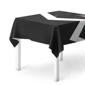 Скатерть 3D с принтом BMW Militayry Sport II в городе Новоалтайск, 100% полиэстер (ткань не мнется и не растягивается) | Размер: 150*150 см | Тематика изображения на принте: 