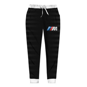 Женские брюки 3D с принтом BMW M BLACK & GREY в городе Новоалтайск, полиэстер 100% | прямой крой, два кармана без застежек по бокам, с мягкой трикотажной резинкой на поясе и по низу штанин. В поясе для дополнительного комфорта — широкие завязки | Тематика изображения на принте: bmw | автомобильные | бмв | машины