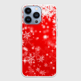 Чехол для iPhone 13 Pro с принтом Новогоднее чудо 1 в городе Новоалтайск,  |  | новый год | снег | снежинки