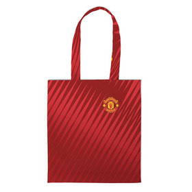 Сумка 3D повседневная с принтом Manchester United Sportwear в городе Новоалтайск, 100% полиэстер | Плотность: 200 г/м2; Размер: 34×35 см; Высота лямок: 30 см | emirates | fc | manchester united | геометрия | манчестер юнайтед | спорт | футбол | футбольный клуб | эмблема