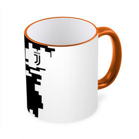 Кружка 3D с принтом Juventus 2018 Geometry Sport в городе Новоалтайск, керамика | ёмкость 330 мл | 