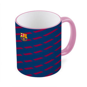 Кружка 3D с принтом FC Barca 2018 Creative uniform в городе Новоалтайск, керамика | ёмкость 330 мл | barcelona | fc | барселона | спорт | спортивные | фк | футбол