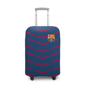 Чехол для чемодана 3D с принтом FC Barca 2018 Creative uniform в городе Новоалтайск, 86% полиэфир, 14% спандекс | двустороннее нанесение принта, прорези для ручек и колес | barcelona | fc | барселона | спорт | спортивные | фк | футбол