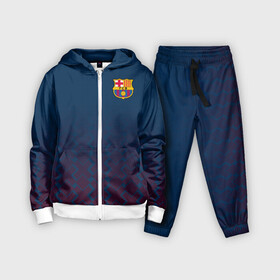 Детский костюм 3D с принтом FC Barca 2018 Creative uniform в городе Новоалтайск,  |  | fc | fc barcelona | fcb | барселона | спорт | спортивные | фк | футбол