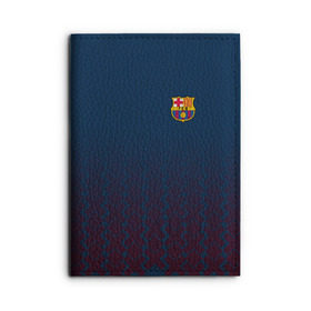 Обложка для автодокументов с принтом FC Barca 2018 Creative uniform в городе Новоалтайск, натуральная кожа |  размер 19,9*13 см; внутри 4 больших “конверта” для документов и один маленький отдел — туда идеально встанут права | fc | fc barcelona | fcb | барселона | спорт | спортивные | фк | футбол