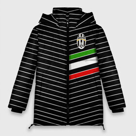 Женская зимняя куртка 3D с принтом Juventus 2018 Италия в городе Новоалтайск, верх — 100% полиэстер; подкладка — 100% полиэстер; утеплитель — 100% полиэстер | длина ниже бедра, силуэт Оверсайз. Есть воротник-стойка, отстегивающийся капюшон и ветрозащитная планка. 

Боковые карманы с листочкой на кнопках и внутренний карман на молнии | fc | juventus | спорт | спортивные | фк | футбол | ювентус
