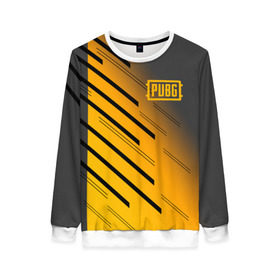Женский свитшот 3D с принтом PUBG Cybersport в городе Новоалтайск, 100% полиэстер с мягким внутренним слоем | круглый вырез горловины, мягкая резинка на манжетах и поясе, свободная посадка по фигуре | playerunknowns battlegrounds | pubg | боевик | шутеры