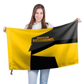 Флаг 3D с принтом PUBG Cybersport 2 в городе Новоалтайск, 100% полиэстер | плотность ткани — 95 г/м2, размер — 67 х 109 см. Принт наносится с одной стороны | playerunknowns battlegrounds | pubg | шутеры