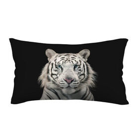 Подушка антистресс с принтом White tiger в городе Новоалтайск, наволочка — 100% полиэстер, наполнитель — вспененный полистирол | состоит из подушки и наволочки на молнии | Тематика изображения на принте: tiger white | белый тигр | дикая кошка | тигр