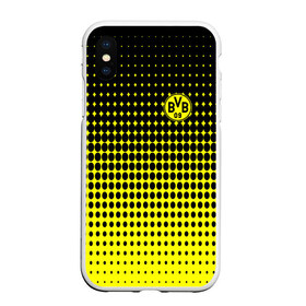 Чехол для iPhone XS Max матовый с принтом FC Borussia 2018 Original #2 в городе Новоалтайск, Силикон | Область печати: задняя сторона чехла, без боковых панелей | borussia dortmund | fc | боруссия | спорт | спортивные | фк | футбол