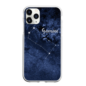 Чехол для iPhone 11 Pro Max матовый с принтом Близнецы (Gemini) в городе Новоалтайск, Силикон |  | Тематика изображения на принте: gemini | близнецы | звезды | знаки зодиака | космос | созвездие