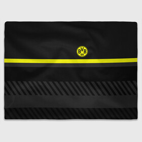 Плед 3D с принтом BORUSSIA | БОРУССИЯ в городе Новоалтайск, 100% полиэстер | закругленные углы, все края обработаны. Ткань не мнется и не растягивается | боруссия | дортмунд