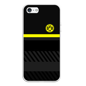 Чехол для iPhone 5/5S матовый с принтом FC Borussia 2018 Original #3 в городе Новоалтайск, Силикон | Область печати: задняя сторона чехла, без боковых панелей | боруссия | дортмунд