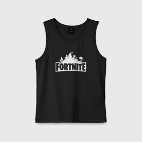 Детская майка хлопок с принтом Fortnite в городе Новоалтайск,  |  | epic games | fort | fortnite battle | fortnite battle royale | fortnite royale | survival | королевский битва
