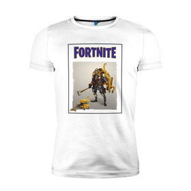 Мужская футболка премиум с принтом Fortnite IV в городе Новоалтайск, 92% хлопок, 8% лайкра | приталенный силуэт, круглый вырез ворота, длина до линии бедра, короткий рукав | epic games | fort | fortnite battle | fortnite battle royale | fortnite royale | survival | королевский битва
