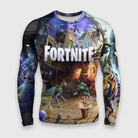 Мужской рашгард 3D с принтом Fortnite massacre в городе Новоалтайск,  |  | epic games | fort | fortnite battle | fortnite battle royale | fortnite royale | survival | королевский битва