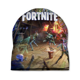 Шапка 3D с принтом Fortnite massacre в городе Новоалтайск, 100% полиэстер | универсальный размер, печать по всей поверхности изделия | epic games | fort | fortnite battle | fortnite battle royale | fortnite royale | survival | королевский битва