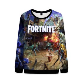 Мужской свитшот 3D с принтом Fortnite massacre в городе Новоалтайск, 100% полиэстер с мягким внутренним слоем | круглый вырез горловины, мягкая резинка на манжетах и поясе, свободная посадка по фигуре | Тематика изображения на принте: epic games | fort | fortnite battle | fortnite battle royale | fortnite royale | survival | королевский битва