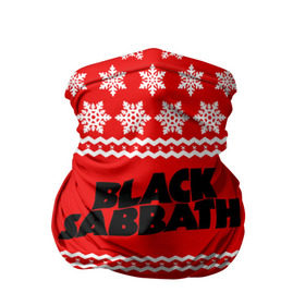 Бандана-труба 3D с принтом Праздничный Black Sabbath в городе Новоалтайск, 100% полиэстер, ткань с особыми свойствами — Activecool | плотность 150‒180 г/м2; хорошо тянется, но сохраняет форму | black sabbath | ozzy osbourne | ангелы | билл уорд | гизер батлер | группа | знак | красный | метал | музыка | надпись | новогодний | новый год | оззи | осборн | песни | праздник | ро | рождество | рок | снежинки