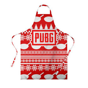 Фартук 3D с принтом PUBG Новогодняя защита в городе Новоалтайск, 100% полиэстер | общий размер — 65 х 85 см, ширина нагрудника — 26 см, горловина — 53 см, длина завязок — 54 см, общий обхват в поясе — 173 см. Принт на завязках и на горловине наносится с двух сторон, на основной части фартука — только с внешней стороны | playerunknowns battlegrounds | pubg | боевик | военные | война | игры | известные | новогодние | новый год | оружие | сковорода | сковородка | шутеры