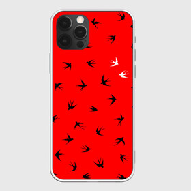 Чехол для iPhone 12 Pro с принтом Ласточки Twenty One Pilots в городе Новоалтайск, силикон | область печати: задняя сторона чехла, без боковых панелей | 21 пилот | twenty one pilots | ласточки