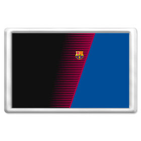 Магнит 45*70 с принтом FC Barca 2018 Creative uniform в городе Новоалтайск, Пластик | Размер: 78*52 мм; Размер печати: 70*45 | Тематика изображения на принте: fc | fc barcelona | fcb | барселона | спорт | спортивные | фк | футбол | футбольный клуб