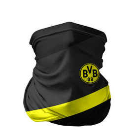 Бандана-труба 3D с принтом Borussia 2018 Geometry Sport в городе Новоалтайск, 100% полиэстер, ткань с особыми свойствами — Activecool | плотность 150‒180 г/м2; хорошо тянется, но сохраняет форму | fc |  borussia dortmund | боруссия | спорт | спортивные | фк | футбол | футбольный клуб