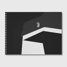 Альбом для рисования с принтом Juventus 2018 Geometry Sport в городе Новоалтайск, 100% бумага
 | матовая бумага, плотность 200 мг. | Тематика изображения на принте: fc | juventus | спорт | спортивные | фк | футбол | футбольный клуб | ювентус