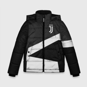 Зимняя куртка для мальчиков 3D с принтом Juventus 2018 Geometry Sport в городе Новоалтайск, ткань верха — 100% полиэстер; подклад — 100% полиэстер, утеплитель — 100% полиэстер | длина ниже бедра, удлиненная спинка, воротник стойка и отстегивающийся капюшон. Есть боковые карманы с листочкой на кнопках, утяжки по низу изделия и внутренний карман на молнии. 

Предусмотрены светоотражающий принт на спинке, радужный светоотражающий элемент на пуллере молнии и на резинке для утяжки | fc | juventus | спорт | спортивные | фк | футбол | футбольный клуб | ювентус