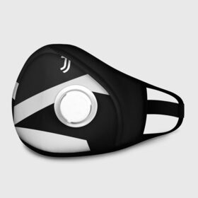Маска из неопрена с принтом Juventus 2018 Geometry Sport в городе Новоалтайск, неопрен 100% | Форма огибающая нос. Резинки для ушей с дополнительной резинкой на затылке. Клапан для выдоха для активного дыхания при занятиях спортом. Эластичный материал маски и окантовки для лучшего растяжения и прилегания маски.  | fc | juventus | спорт | спортивные | фк | футбол | футбольный клуб | ювентус