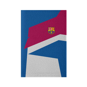 Обложка для паспорта матовая кожа с принтом FC Barca 2018 Geometry Sport в городе Новоалтайск, натуральная матовая кожа | размер 19,3 х 13,7 см; прозрачные пластиковые крепления | fc | fc barcelona | fcb | барселона | спорт | спортивные | фк | футбол | футбольный клуб