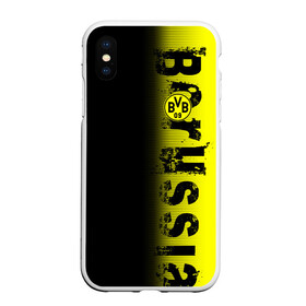 Чехол для iPhone XS Max матовый с принтом FC Borussia 2018 Original в городе Новоалтайск, Силикон | Область печати: задняя сторона чехла, без боковых панелей | borussia dortmund | fc | боруссия | спорт | спортивные | фк | футбол | футбольный клуб