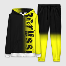 Женский костюм 3D с принтом FC Borussia 2018 Original в городе Новоалтайск,  |  | borussia dortmund | fc | боруссия | спорт | спортивные | фк | футбол | футбольный клуб