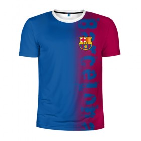 Мужская футболка 3D спортивная с принтом FC Barca 2018 Original в городе Новоалтайск, 100% полиэстер с улучшенными характеристиками | приталенный силуэт, круглая горловина, широкие плечи, сужается к линии бедра | fc | fc barcelona | fcb | барселона | спорт | спортивные | фк | футбол | футбольный клуб