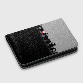 Картхолдер с принтом с принтом BMW M BLACK GREY | БМВ  в городе Новоалтайск, натуральная матовая кожа | размер 7,3 х 10 см; кардхолдер имеет 4 кармана для карт; | Тематика изображения на принте: bmw | bmw motorsport | bmw performance | carbon | m | motorsport | performance | sport | бмв | карбон | моторспорт | спорт