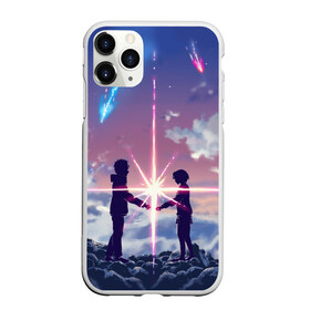 Чехол для iPhone 11 Pro Max матовый с принтом Your name_3 в городе Новоалтайск, Силикон |  | your name | аниме | мицуха миямидзу | таки татибана | твое имя