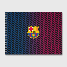 Альбом для рисования с принтом FC Barca 2018 Creative uniform в городе Новоалтайск, 100% бумага
 | матовая бумага, плотность 200 мг. | Тематика изображения на принте: fc | fc barcelona | fcb | барселона | спорт | спортивные | фк | футбол | футбольный клуб
